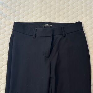 Express skinny mid rise work pant